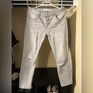 Grey Denim Jeans in UK size 12 from Denim & Co